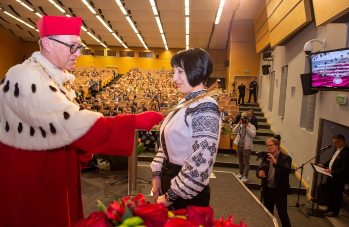 {Uniwersytet Warmińsko-Mazurski obchodzi doroczne święto.}